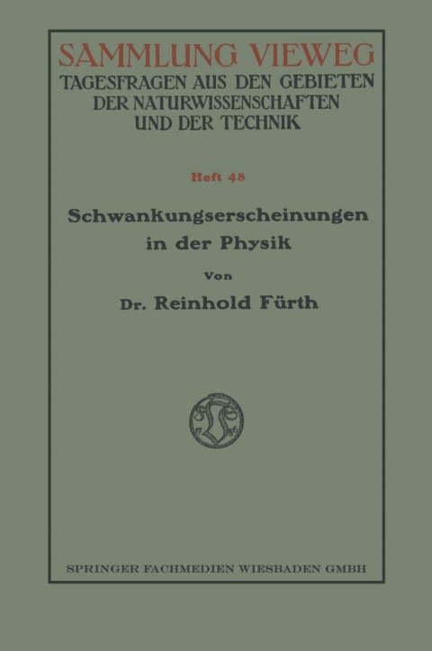 Cover image for book Schwankungserscheinungen in der Physik