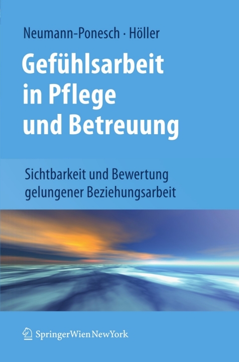 Cover image for book Gefühlsarbeit in Pflege und Betreuung