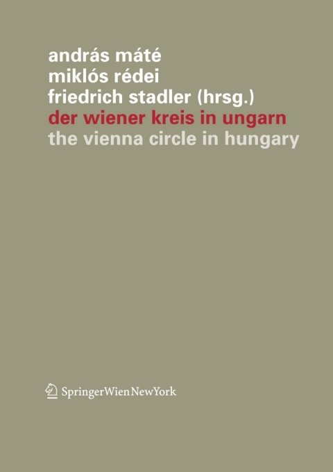 Cover image for book Der Wiener Kreis in Ungarn
