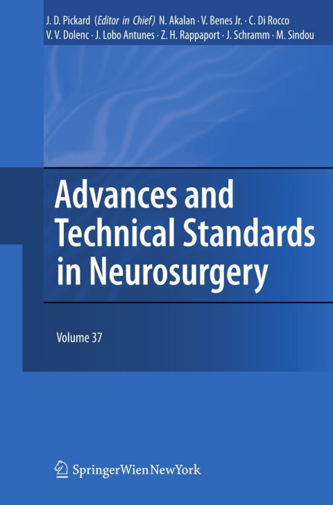 Cover image for book Advances and Technical Standards in Neurosurgery