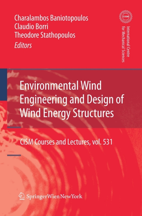 Cover image for book Environmental Wind Engineering and Design of Wind Energy Structures