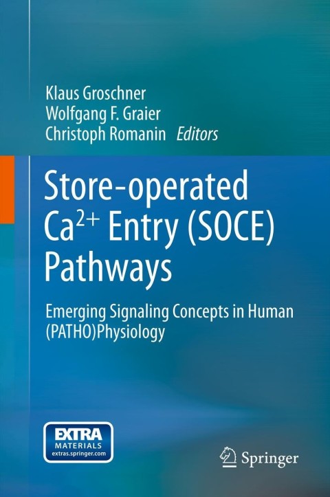 Cover image for book Store-operated Ca2  entry (SOCE) pathways