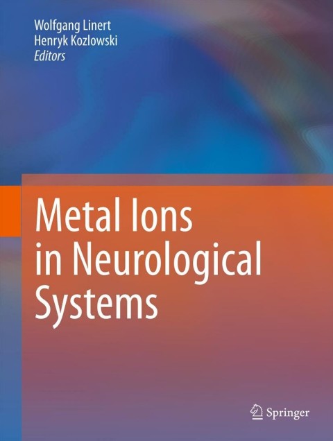 Cover image for book Metal Ions in Neurological Systems