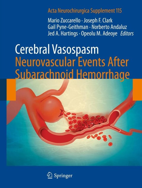 Cover image for book Cerebral Vasospasm: Neurovascular Events After Subarachnoid Hemorrhage