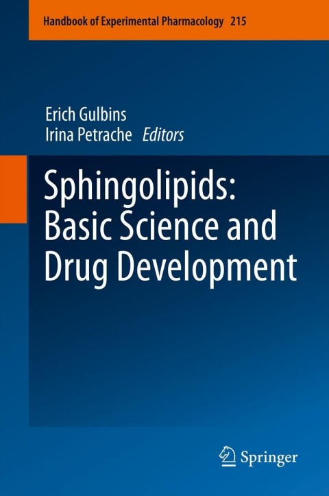 Cover image for book Sphingolipids: Basic Science and Drug Development