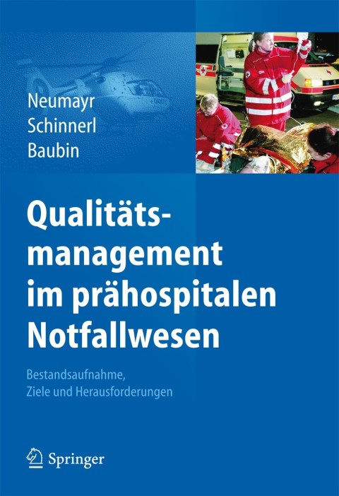 Cover image for book Qualitätsmanagement im prähospitalen Notfallwesen