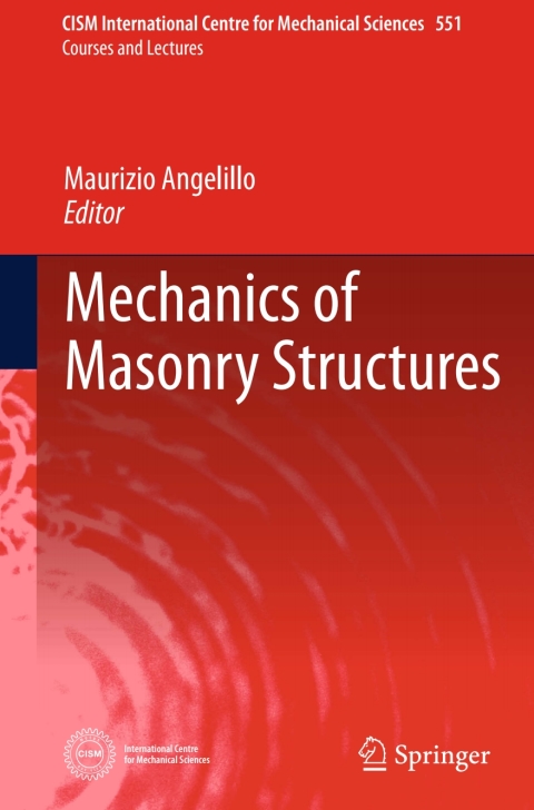 Cover image for book Mechanics of Masonry Structures