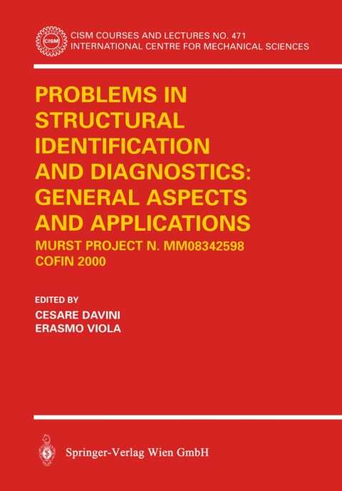 Cover image for book Problems in Structural Identification and Diagnostics: General Aspects and Applications
