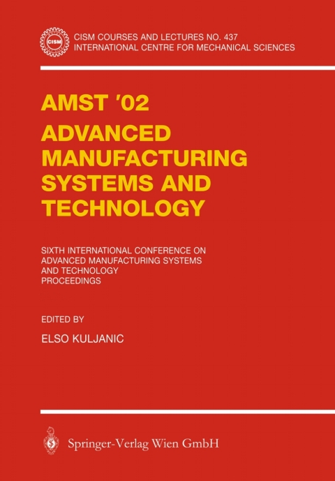 Cover image for book AMST’02 Advanced Manufacturing Systems and Technology