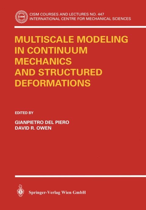 Cover image for book Multiscale Modeling in Continuum Mechanics and Structured Deformations