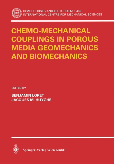 Cover image for book Chemo-Mechanical Couplings in Porous Media Geomechanics and Biomechanics