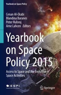 Cover image: Yearbook on Space Policy 2015 9783709148594