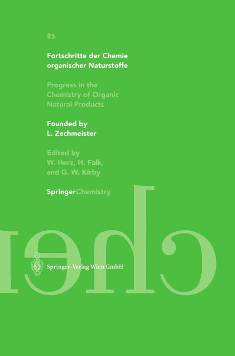Cover image for book Fortschritte der Chemie organischer Naturstoffe / Progress in the Chemistry of Organic Natural Products 85