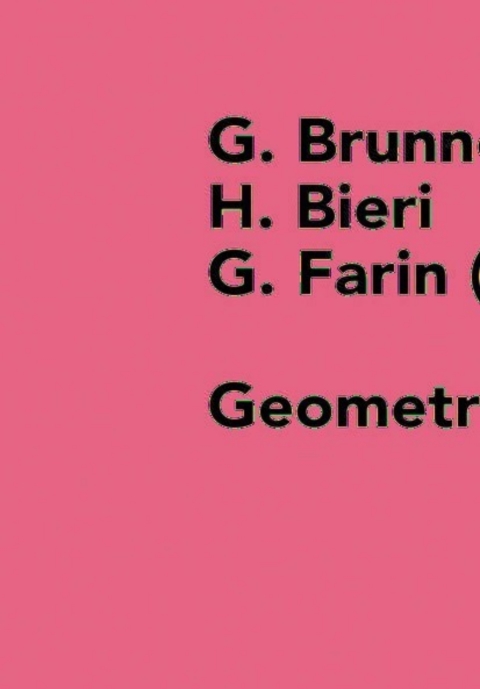 Cover image for book Geometric Modelling