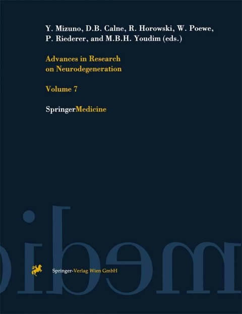Cover image for book Advances in Research on Neurodegeneration