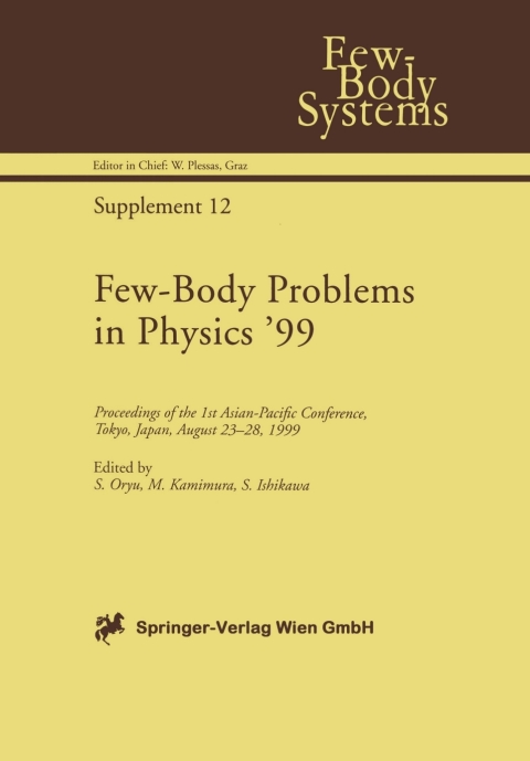 Cover image for book Few-Body Problems in Physics ’99