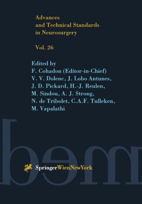Cover image for book Advances and Technical Standards in Neurosurgery