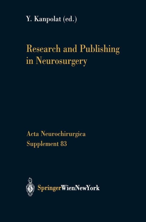 Cover image for book Research and Publishing in Neurosurgery