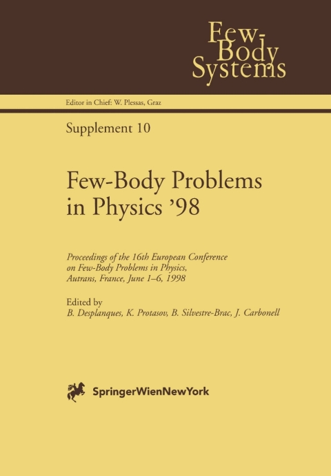 Cover image for book Few-Body Problems in Physics ’98