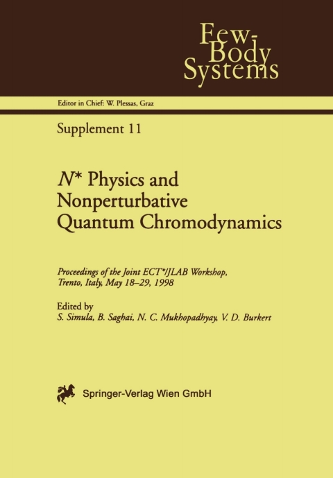Cover image for book N* Physics and Nonperturbative Quantum Chromodynamics