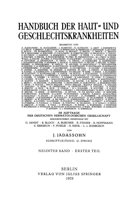 Cover image for book Erysipel · Erysipeloid Pyocyaneus · Diphtherie · Sklerom Milƶbrand · Plaut-Vincent · Rotƶ Granuloma Teleangiectaticum Aktinomykose · Tierische Parasiten