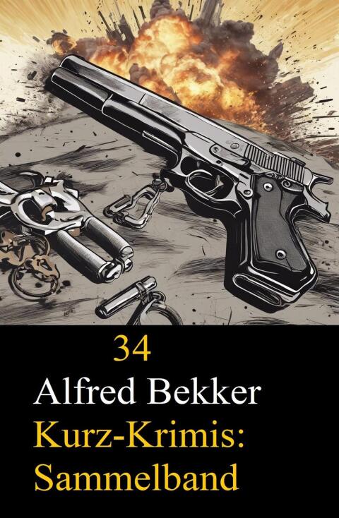 Cover image for book Sammelband 34 Alfred Bekker Kurz-Krimis