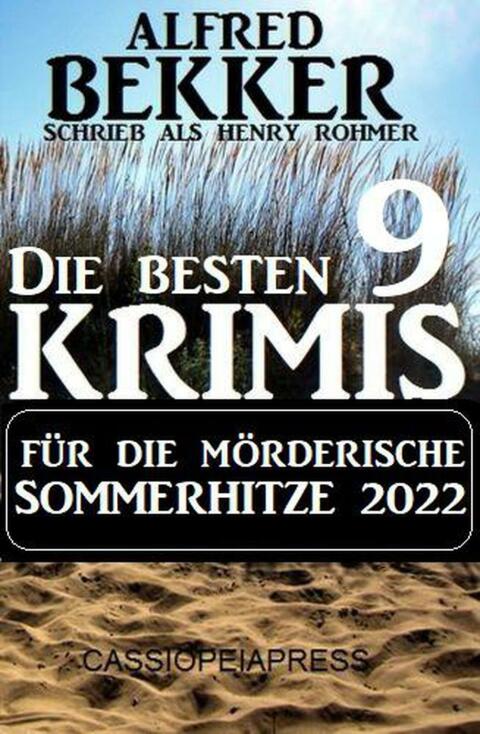 Cover image for book Die besten 9 Krimis für die mörderische Sommerhitze 2022