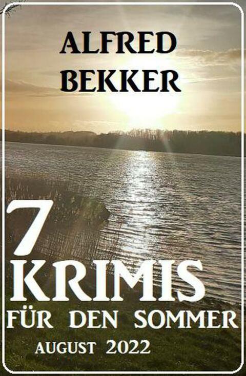 Cover image for book 7 Krimis für den Sommer August 2022