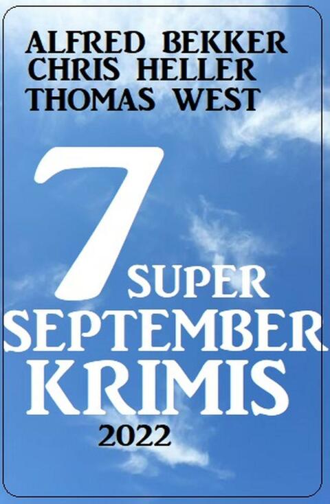 Cover image for book 7 Super September Krimis 2022