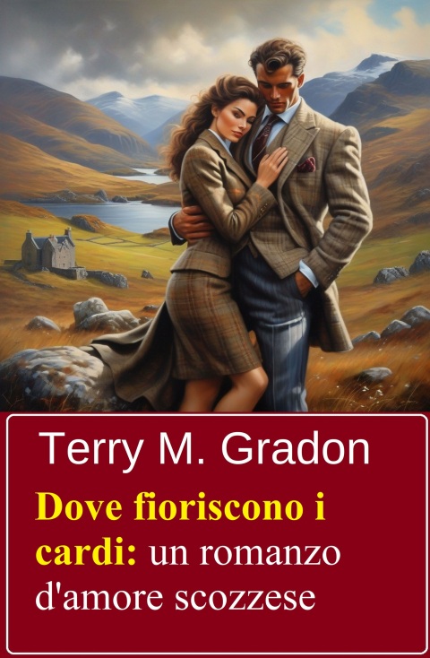 Cover image for book Dove fioriscono i cardi: un romanzo d'amore scozzese
