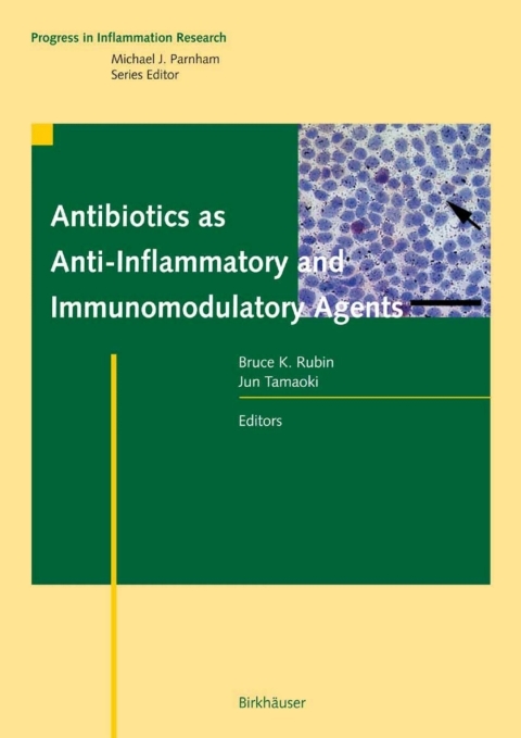 Cover image for book Antibiotics as Anti-Inflammatory and Immunomodulatory Agents