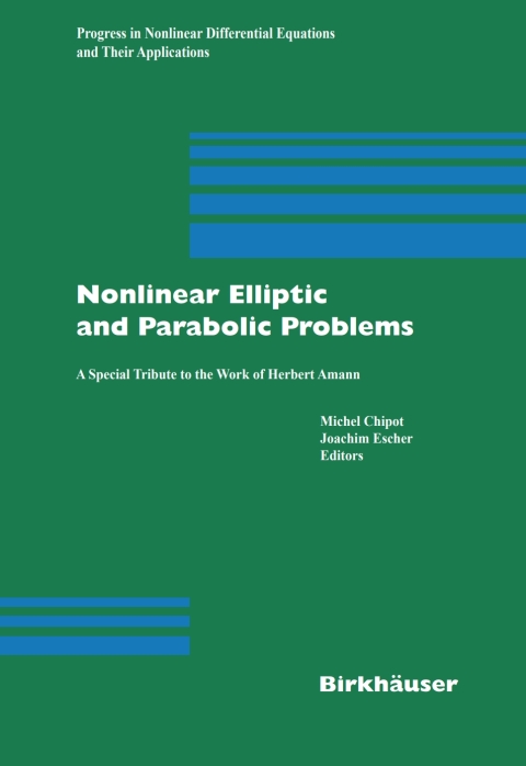 Cover image for book Nonlinear Elliptic and Parabolic Problems