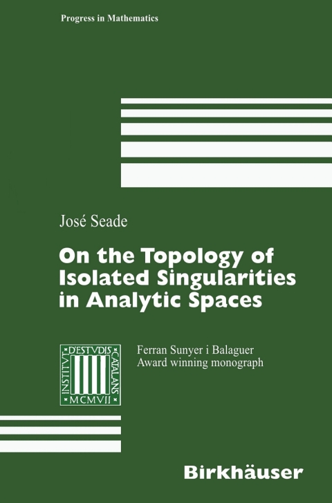 Cover image for book On the Topology of Isolated Singularities in Analytic Spaces