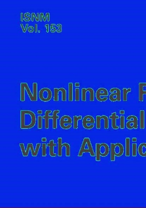 Cover image for book Nonlinear Partial Differential Equations with Applications