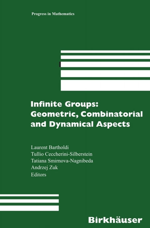 Cover image for book Infinite Groups: Geometric, Combinatorial and Dynamical Aspects