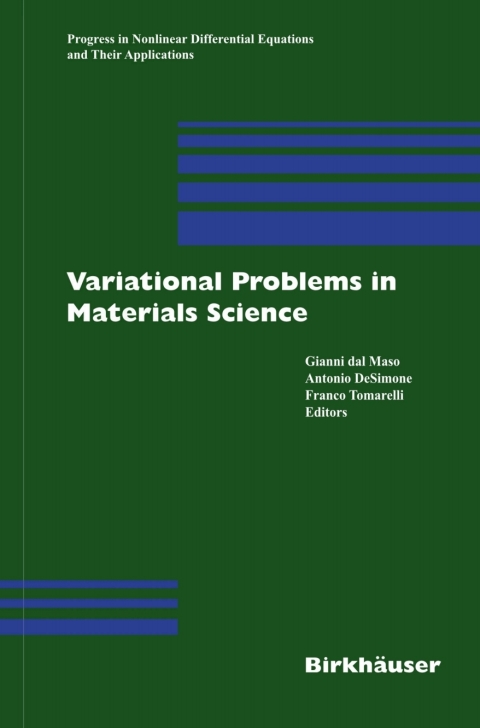 Cover image for book Variational Problems in Materials Science