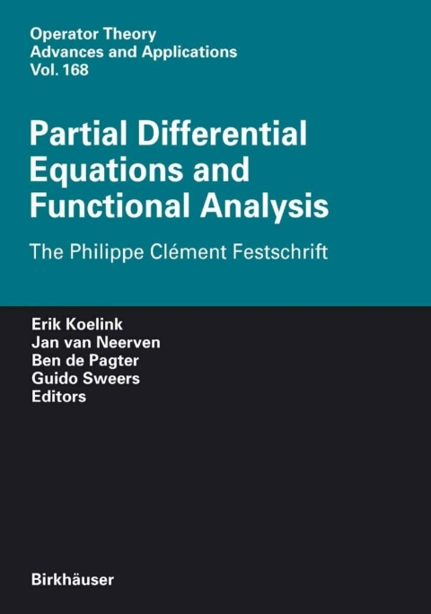 Cover image for book Partial Differential Equations and Functional Analysis