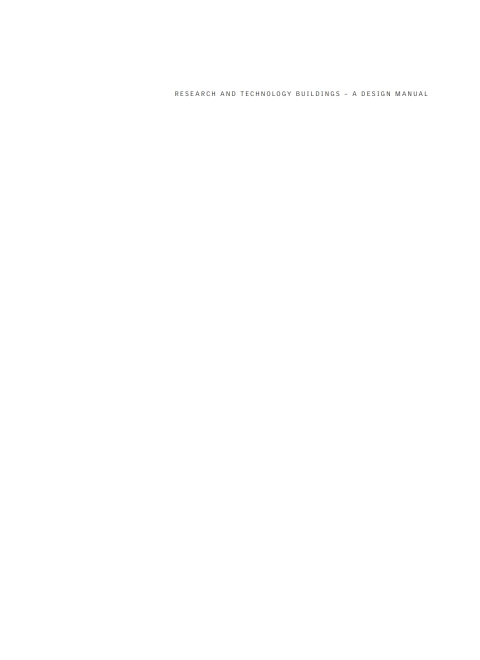 Cover image for book Research and Technology Buildings