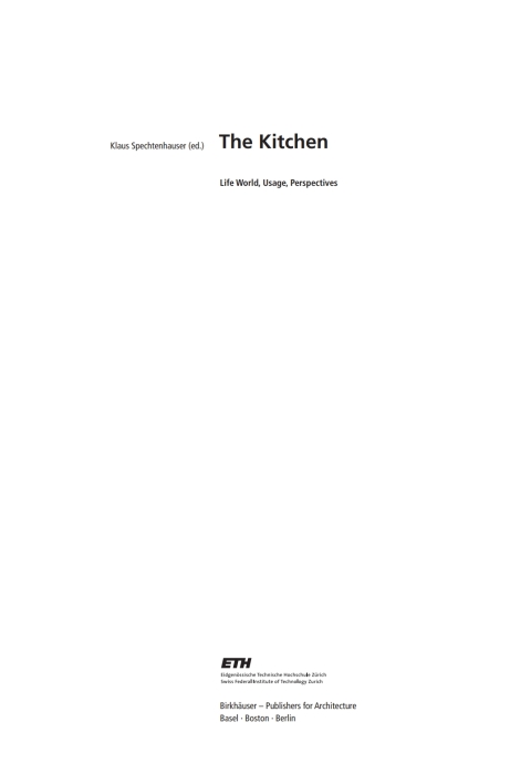 Cover image for book The Kitchen