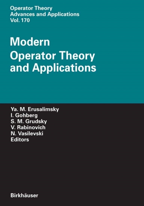 Cover image for book Modern Operator Theory and Applications