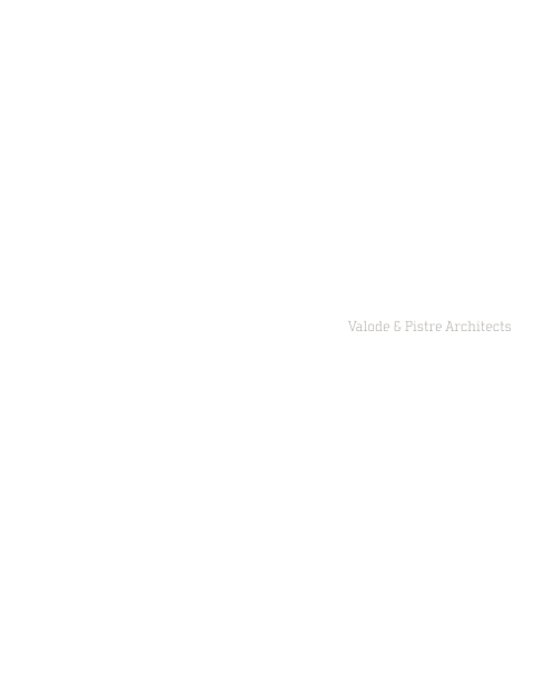 Cover image for book Valode & Pistre Architects