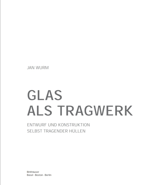 Cover image for book Glas als Tragwerk