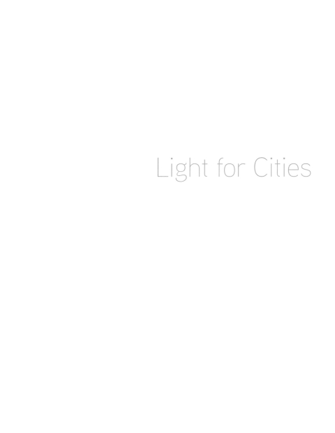 Cover image for book Light for Cities