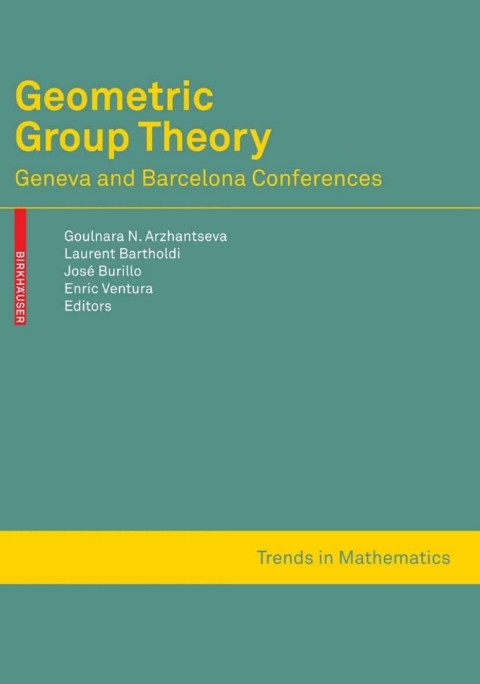 Cover image for book Geometric Group Theory