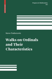 Titelbild: Walks on Ordinals and Their Characteristics 9783764385286