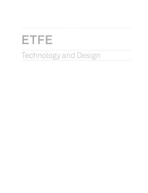Cover image for book ETFE