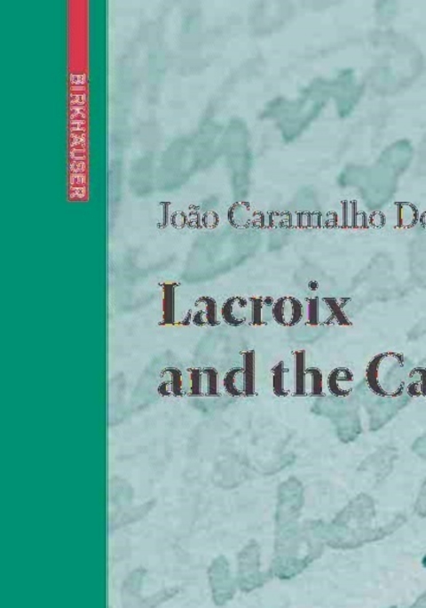 Cover image for book Lacroix and the Calculus
