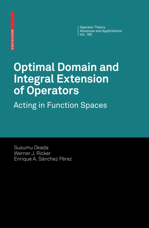 Cover image for book Optimal Domain and Integral Extension of Operators