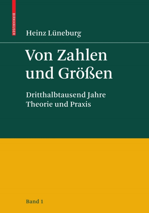 Cover image for book Von Zahlen und Größen