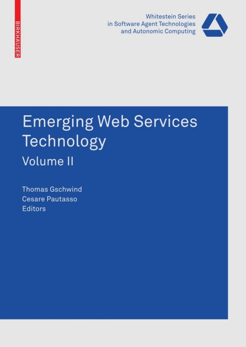 Cover image for book Emerging Web Services Technology, Volume II